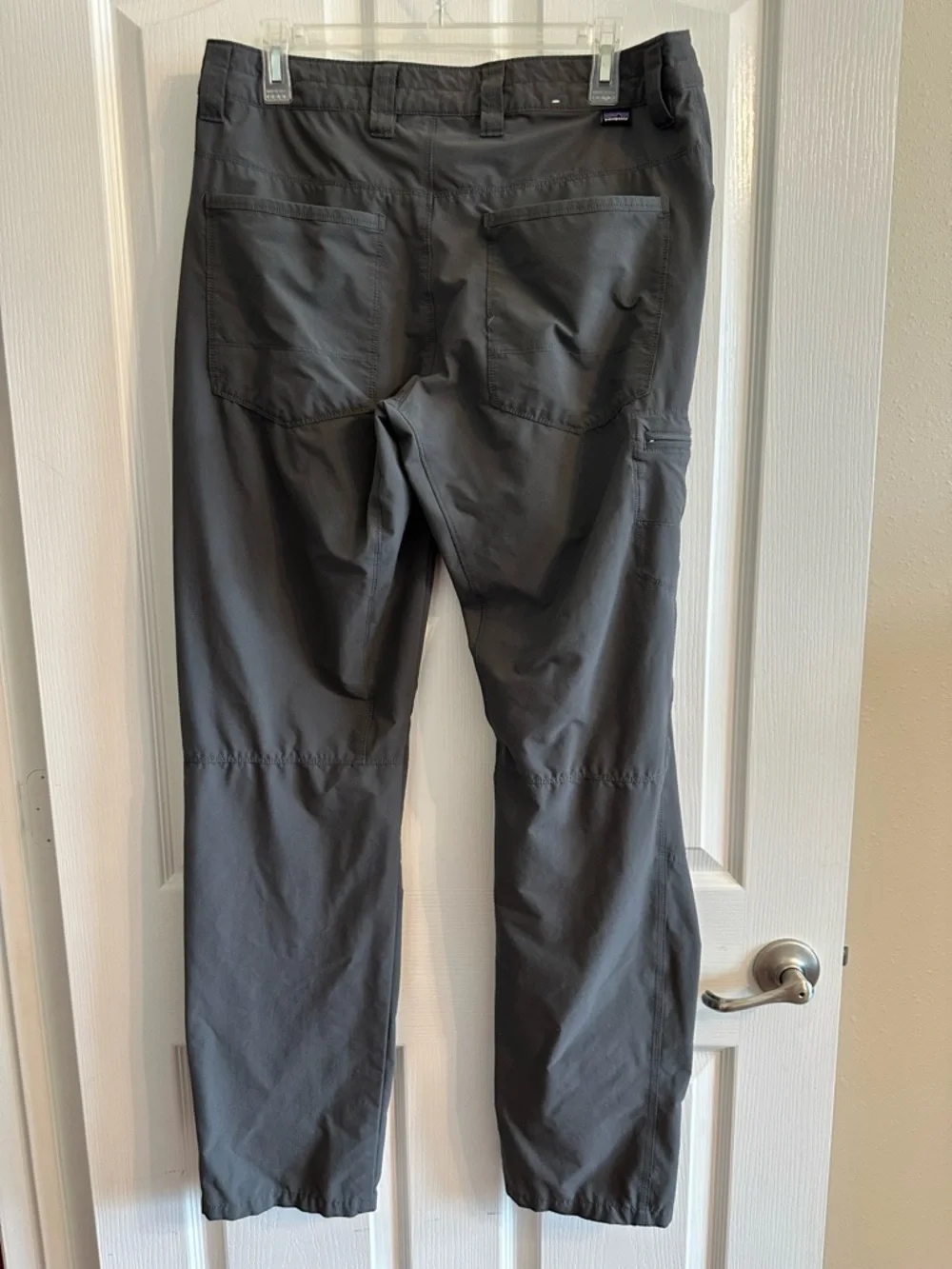 Men's Patagonia Quandry Dark Gray Performance Pants - Picture 2 of 7